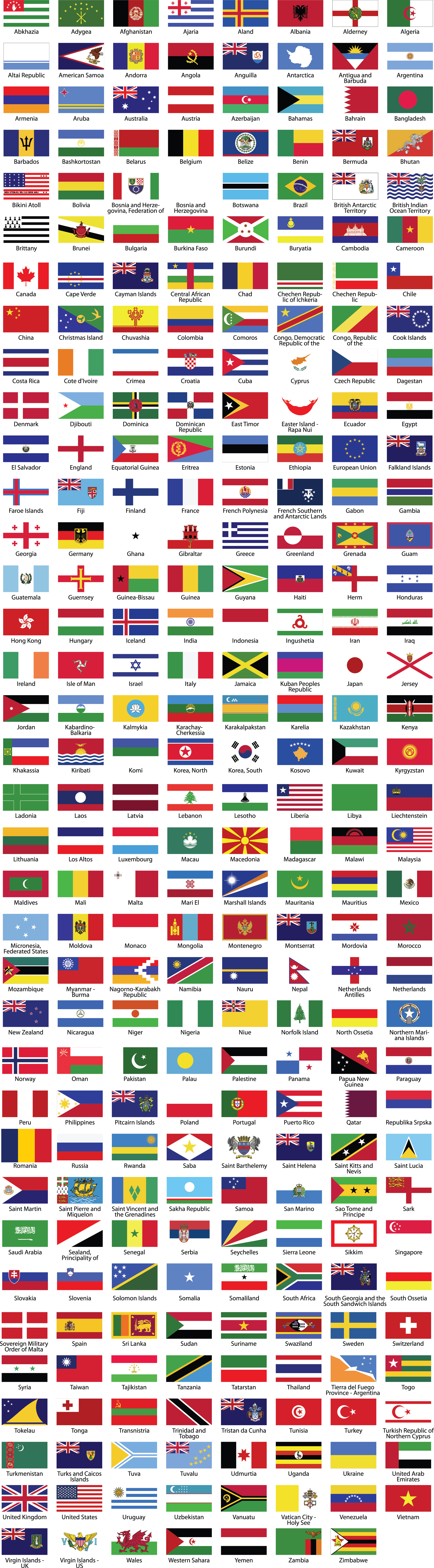 all flag