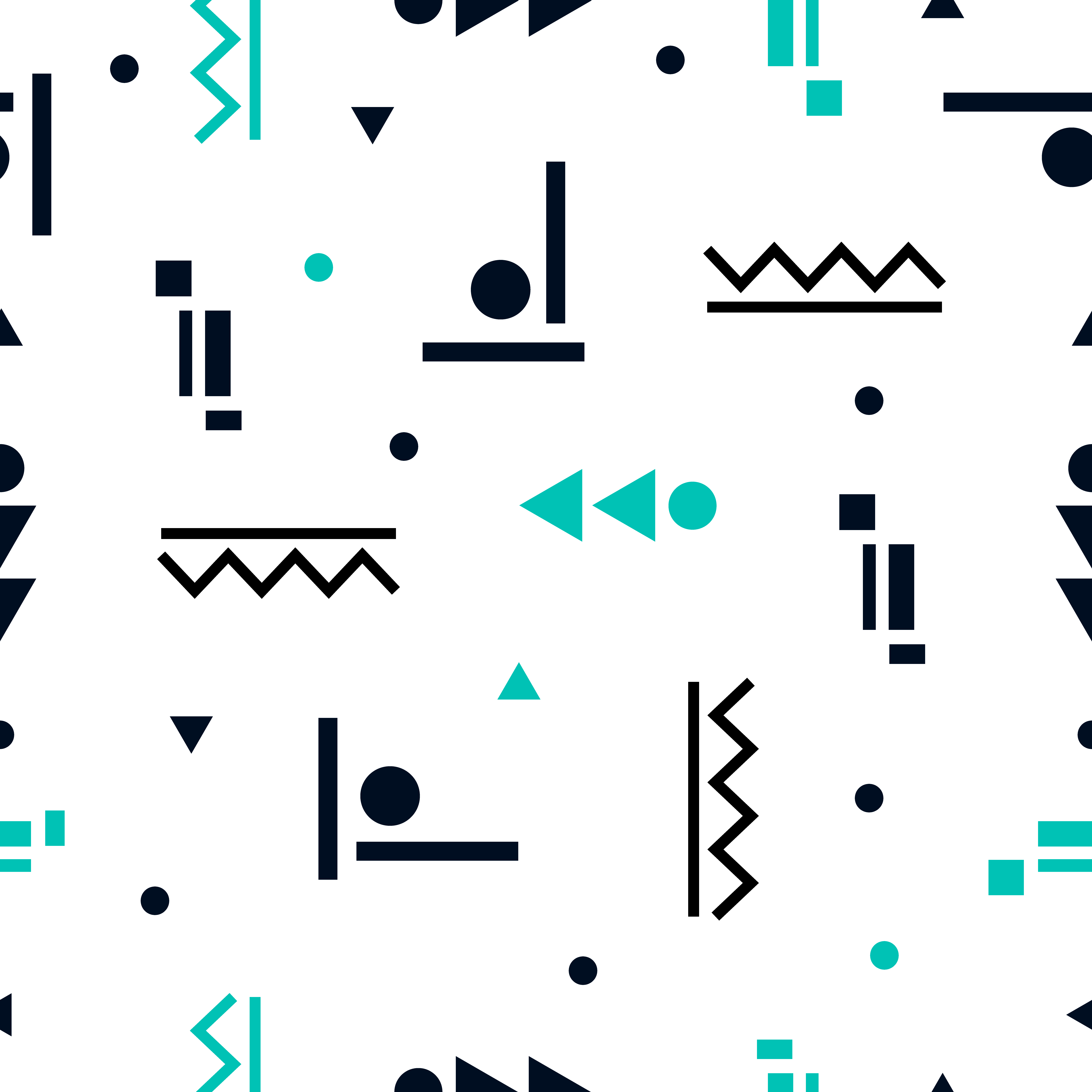 geometric vector pattern