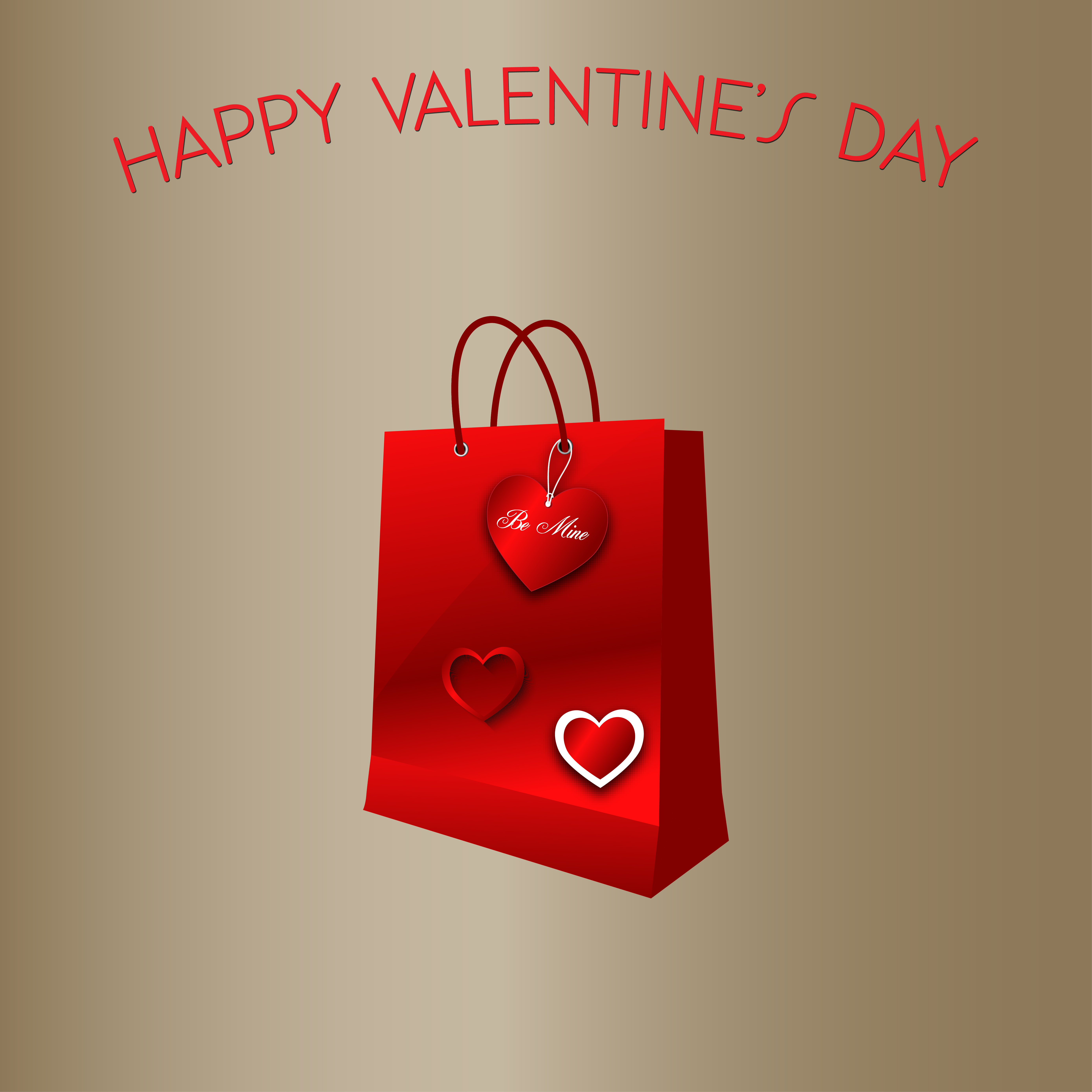 happyvalentinedayshoppingbag