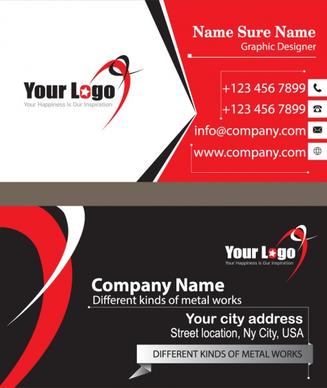 creative business card template