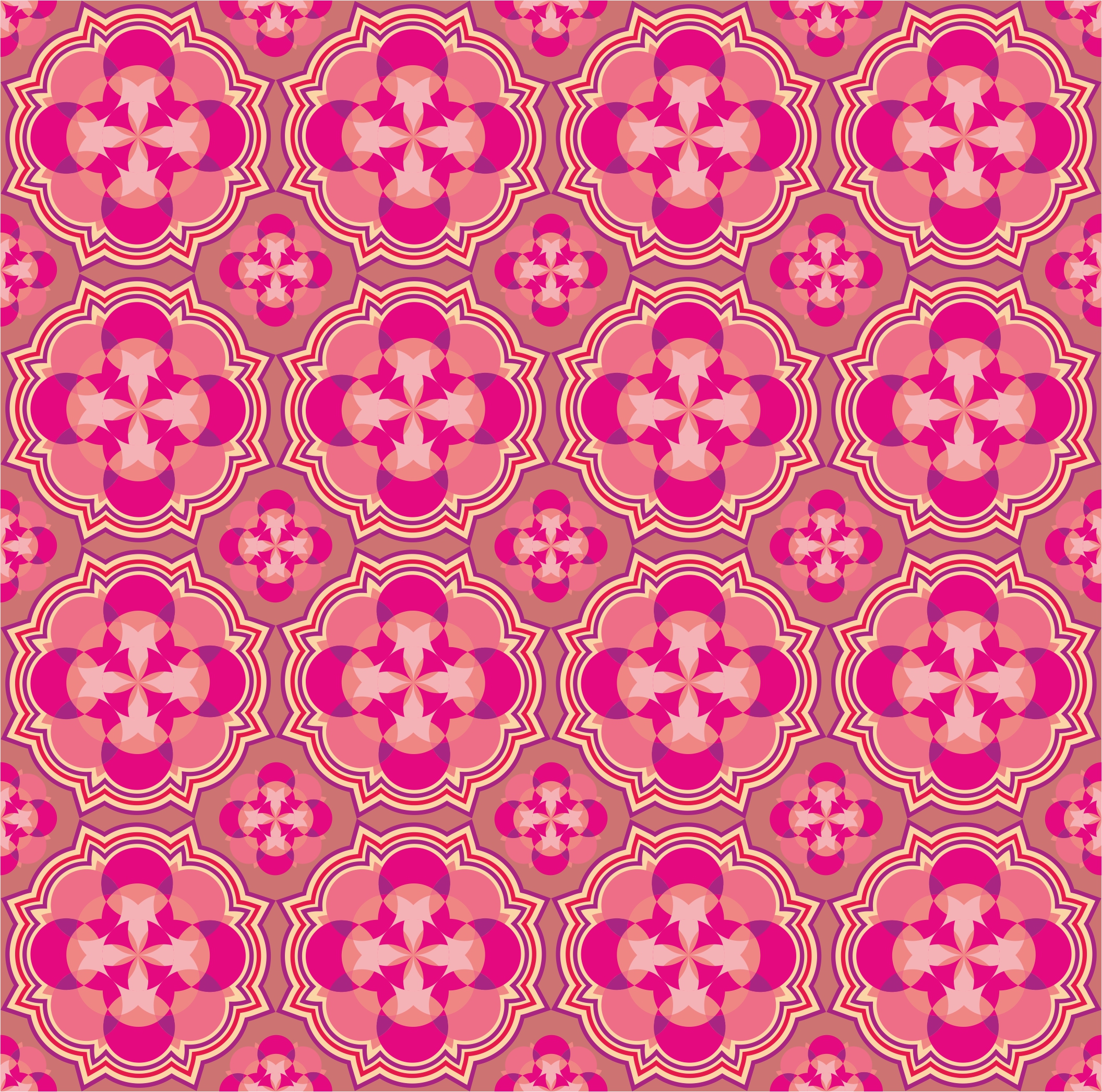 flower pattern colourful free vector