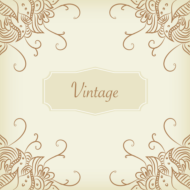 vintage vector background