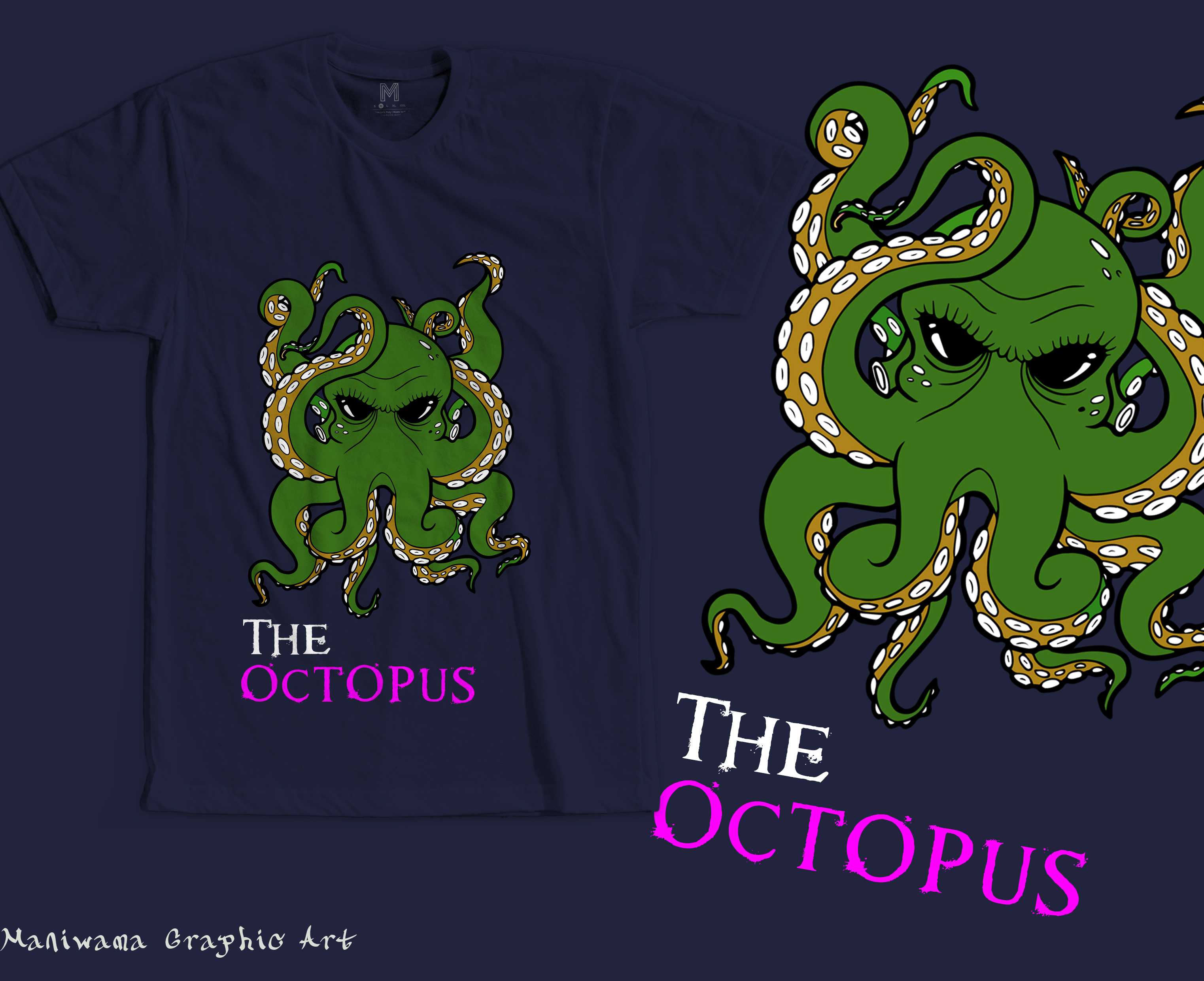 tide tshirt octopus