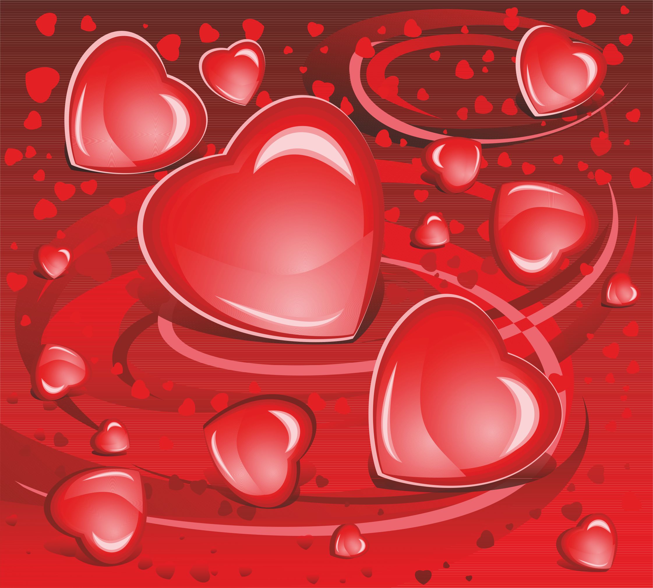 love vector background