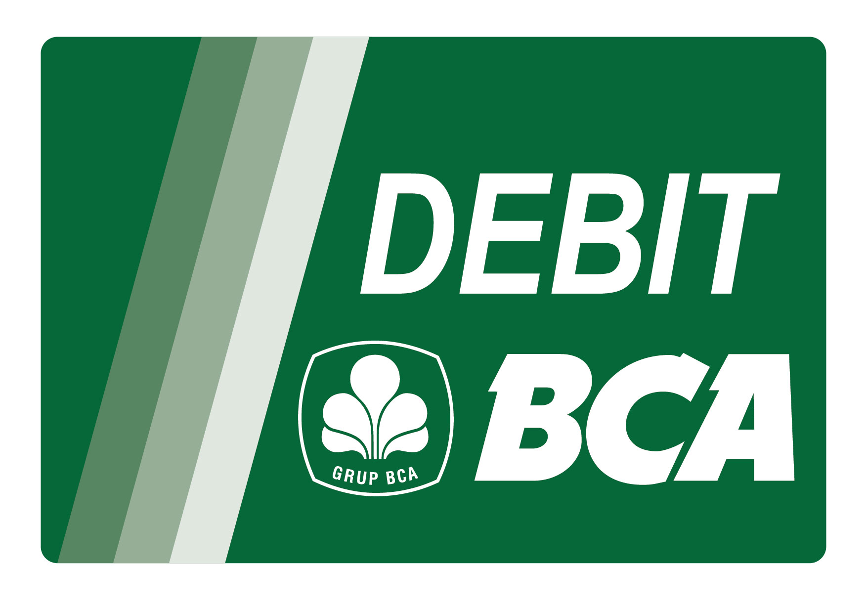 debit bca green