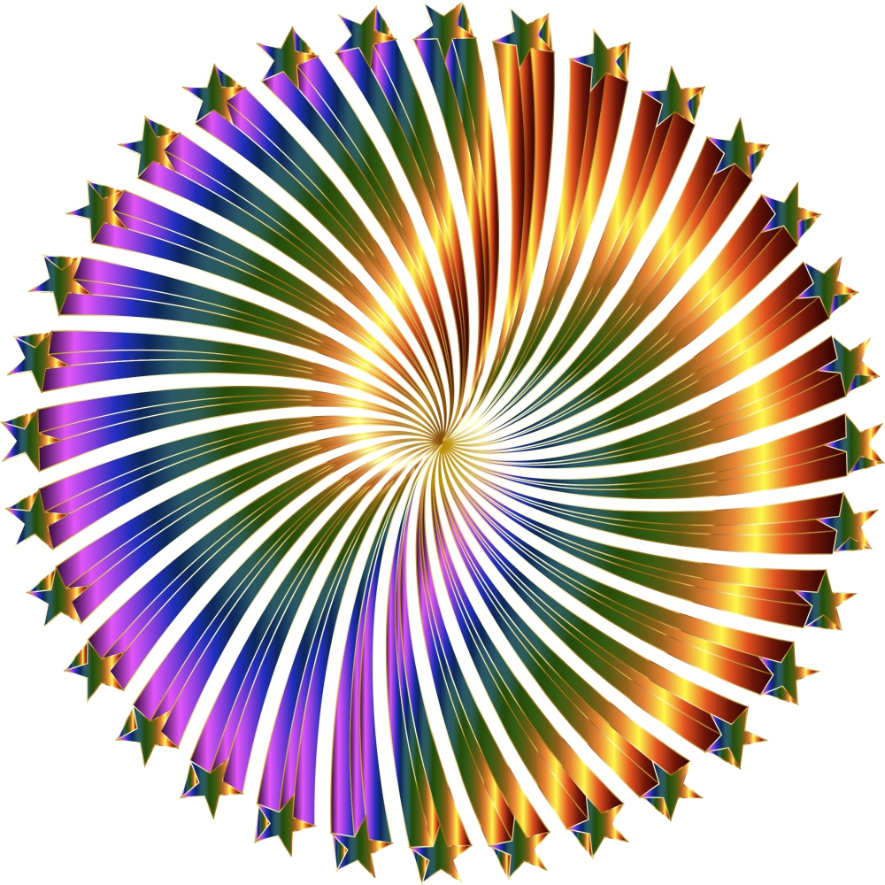 vortex round vector illustration with colorful design