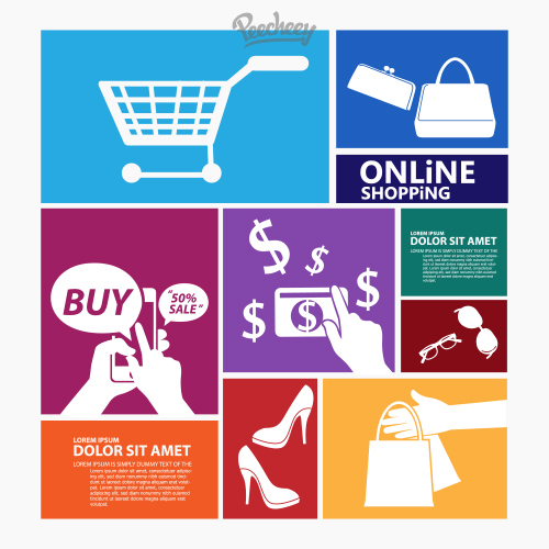 online shopping concept