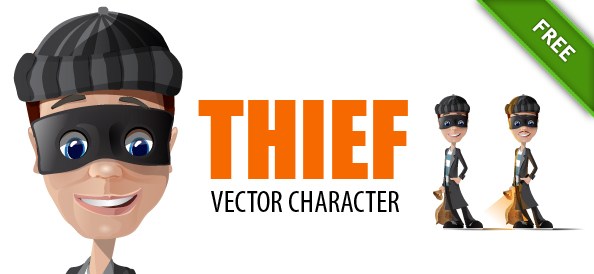 thief vector characters