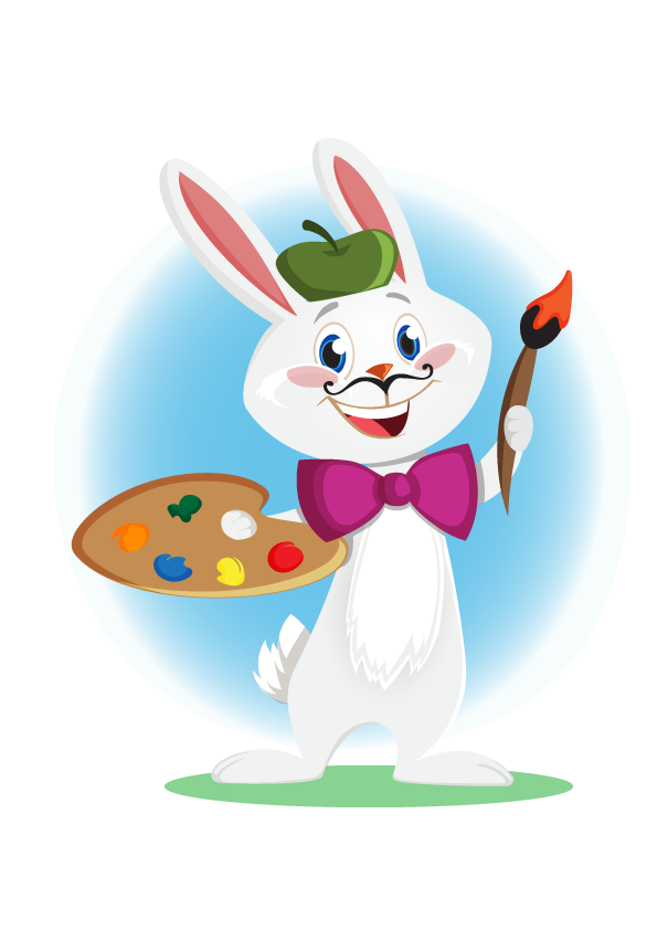 vector bunny artist