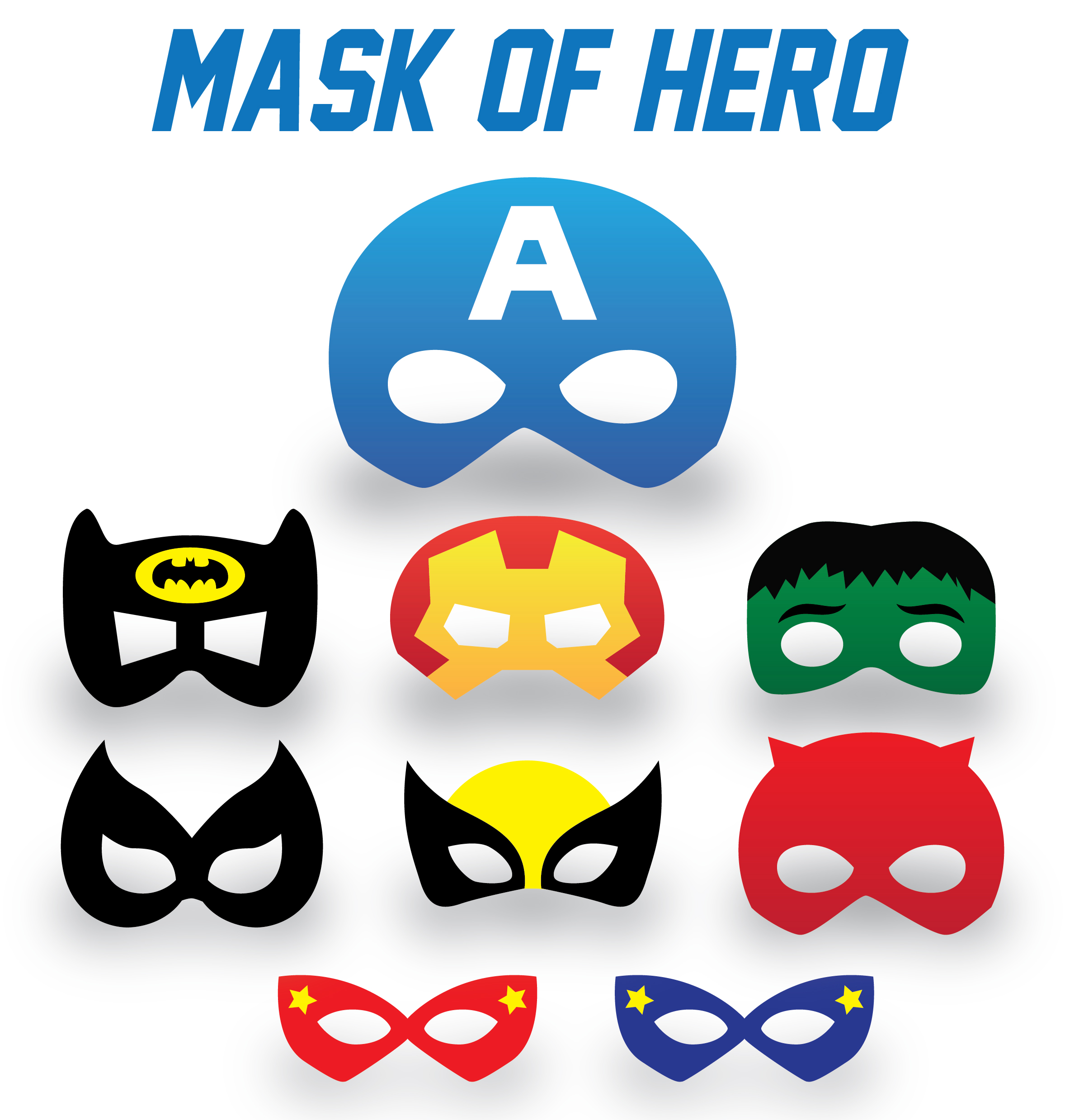 mask of super hero