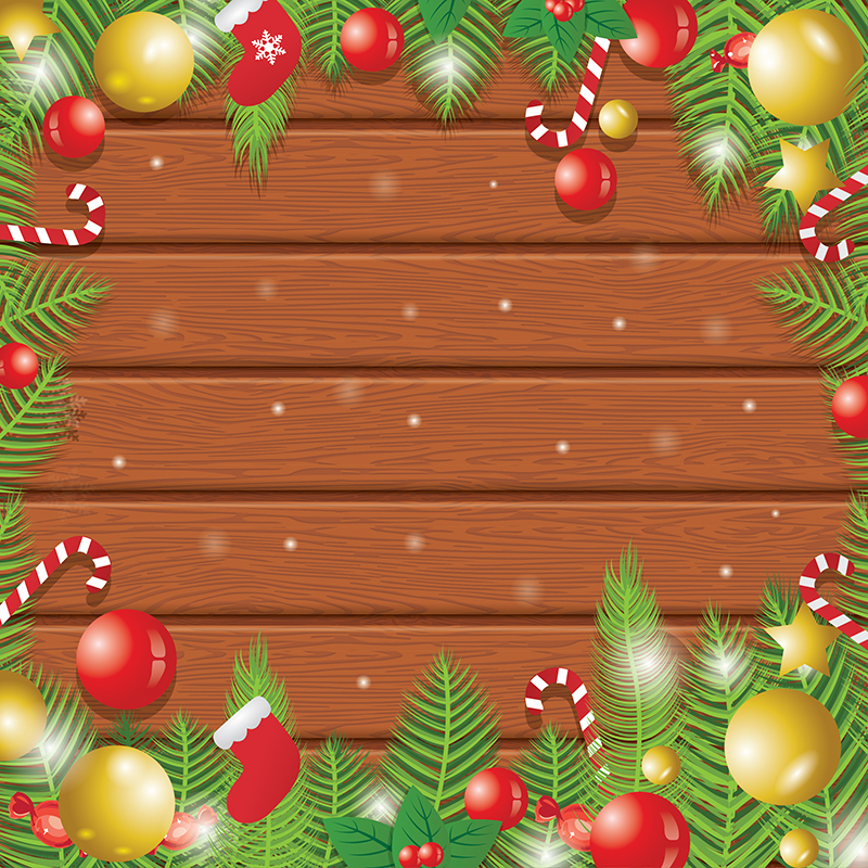 christmas theme frame