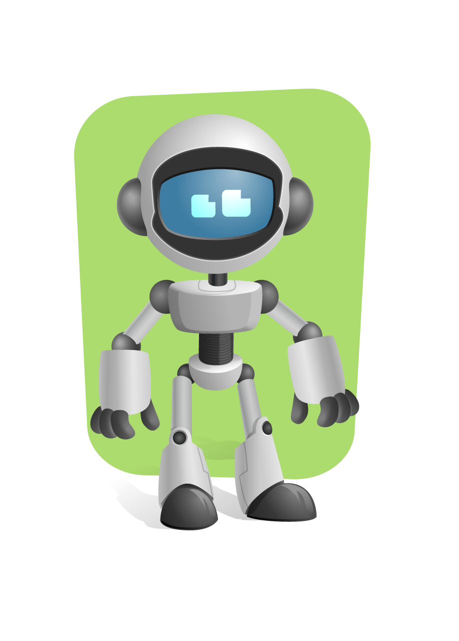 vector robot character