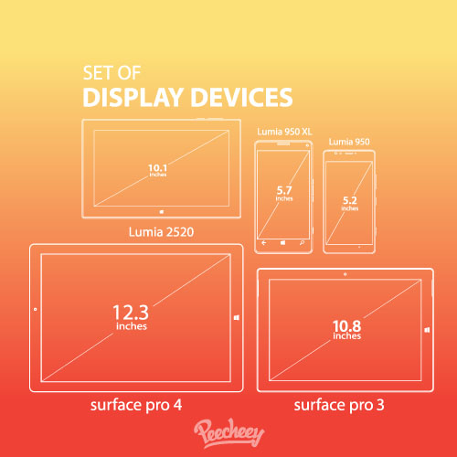 microsoft devices outline templates