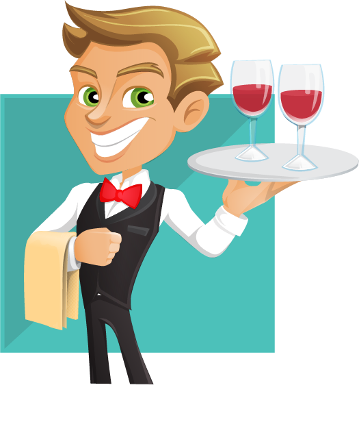 vector waiter