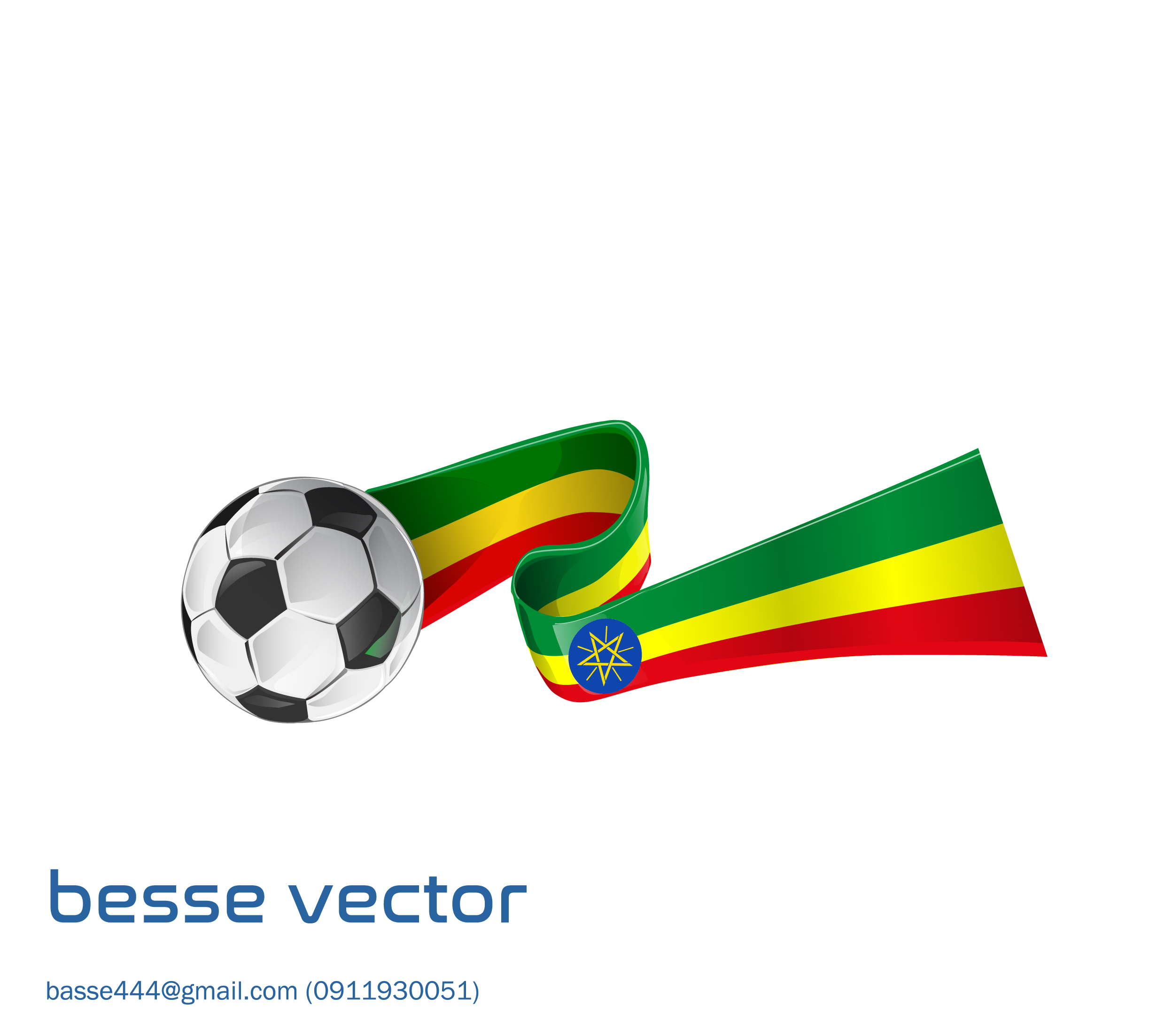 ethiopia ethiopian football flag