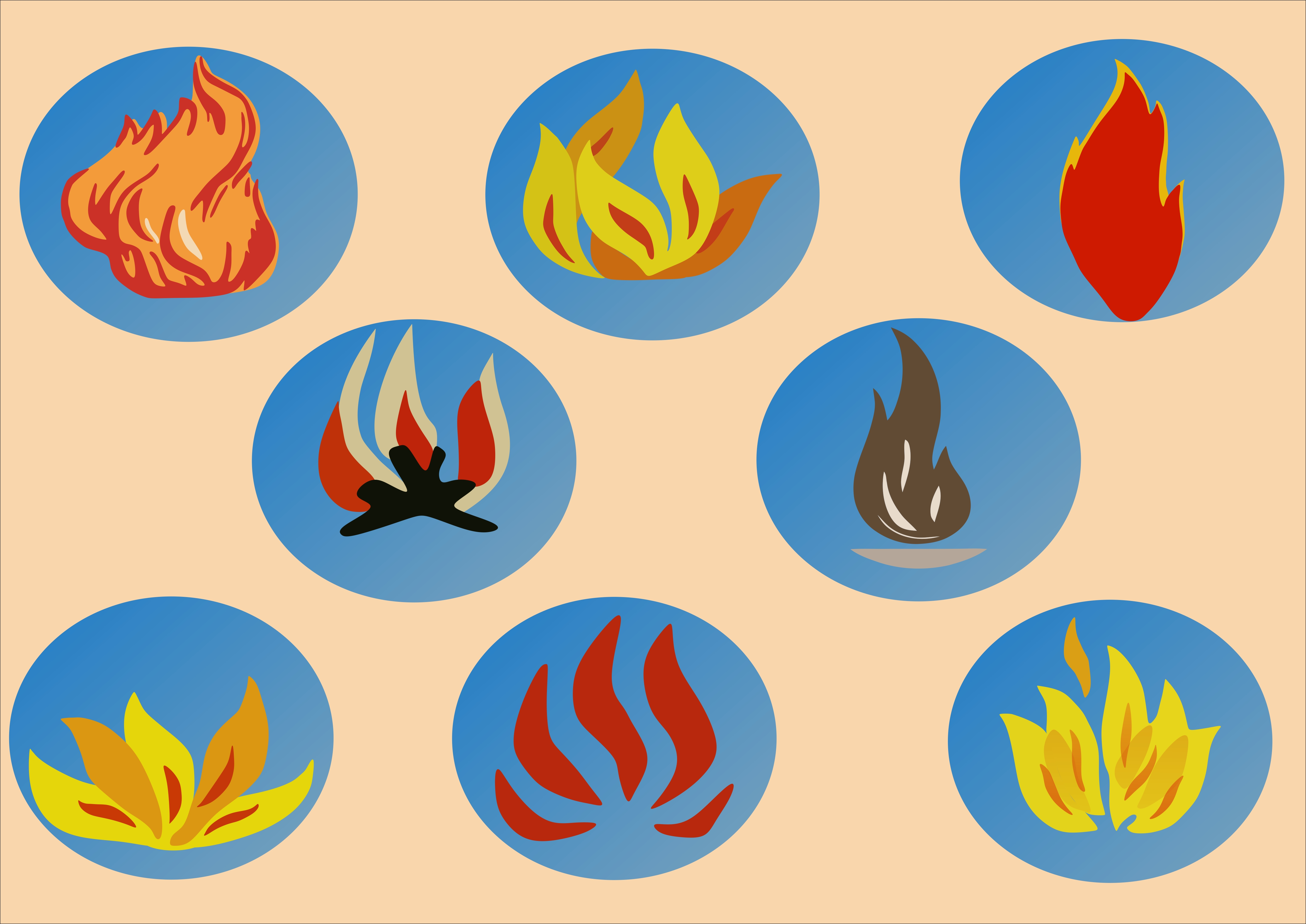 flames vectors