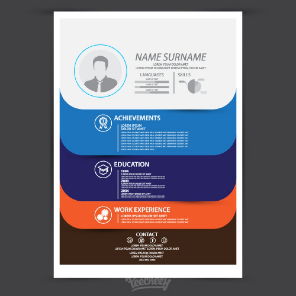 modern resume template