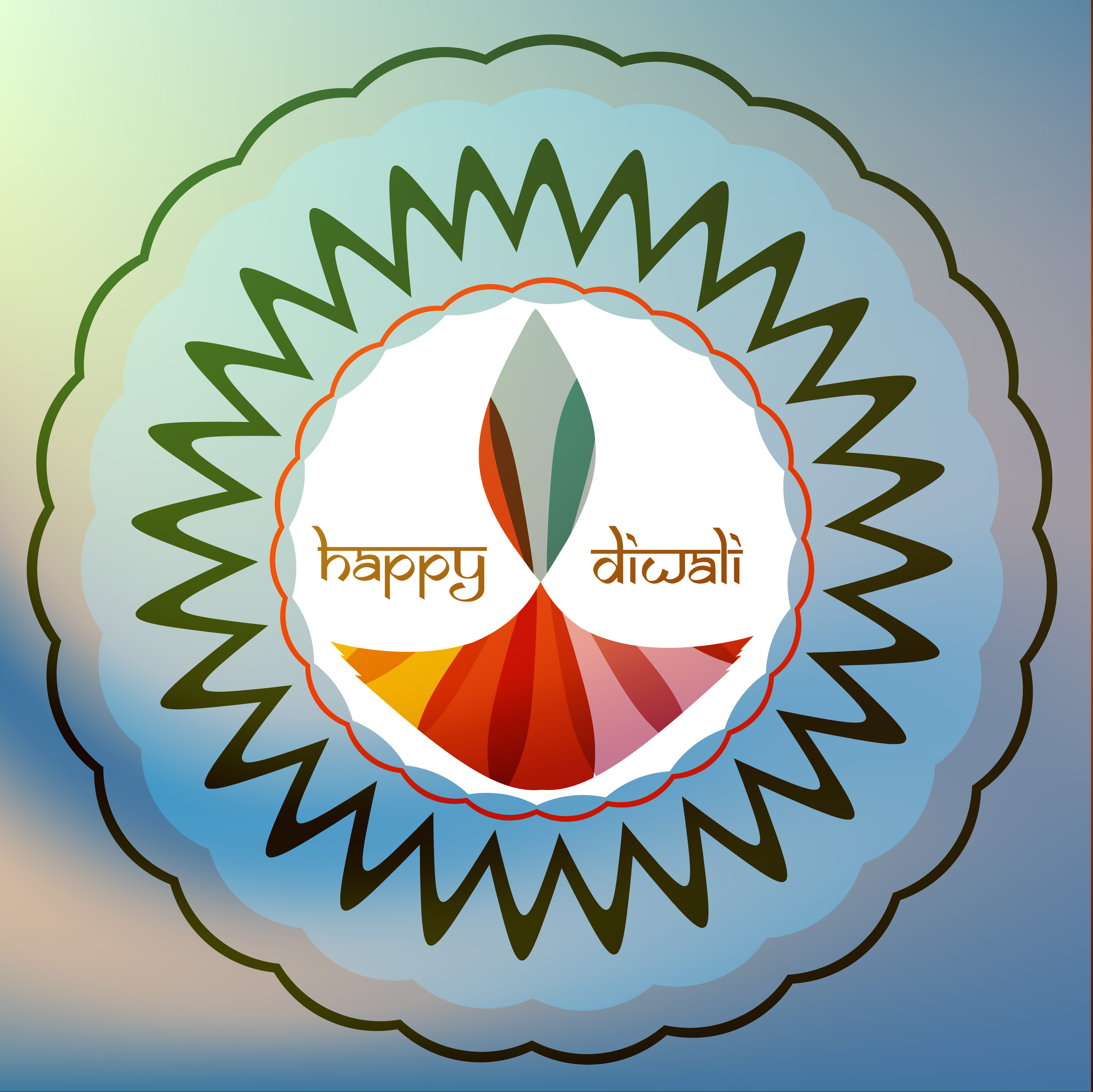 happy diwali background