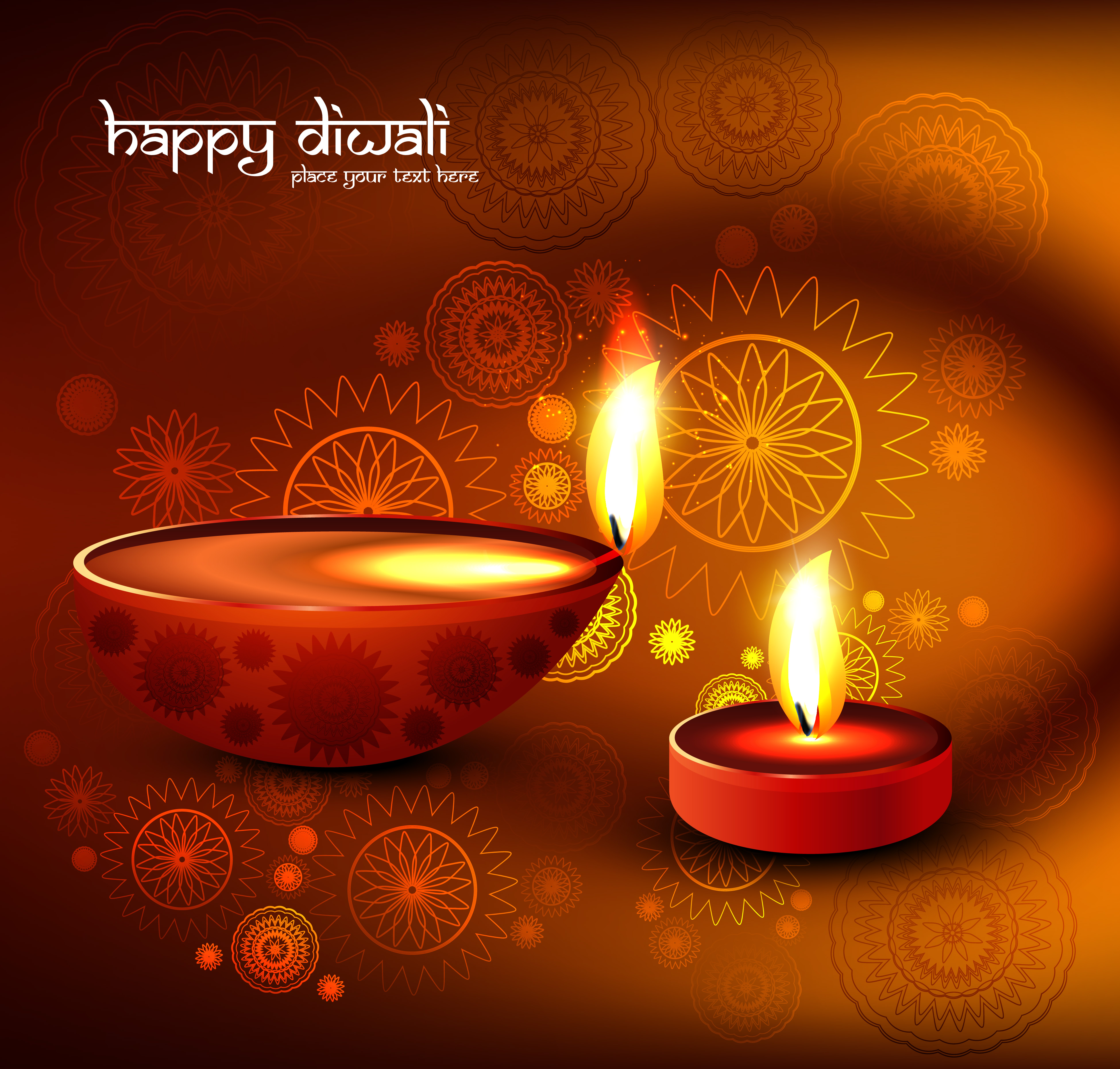 happy diwali background