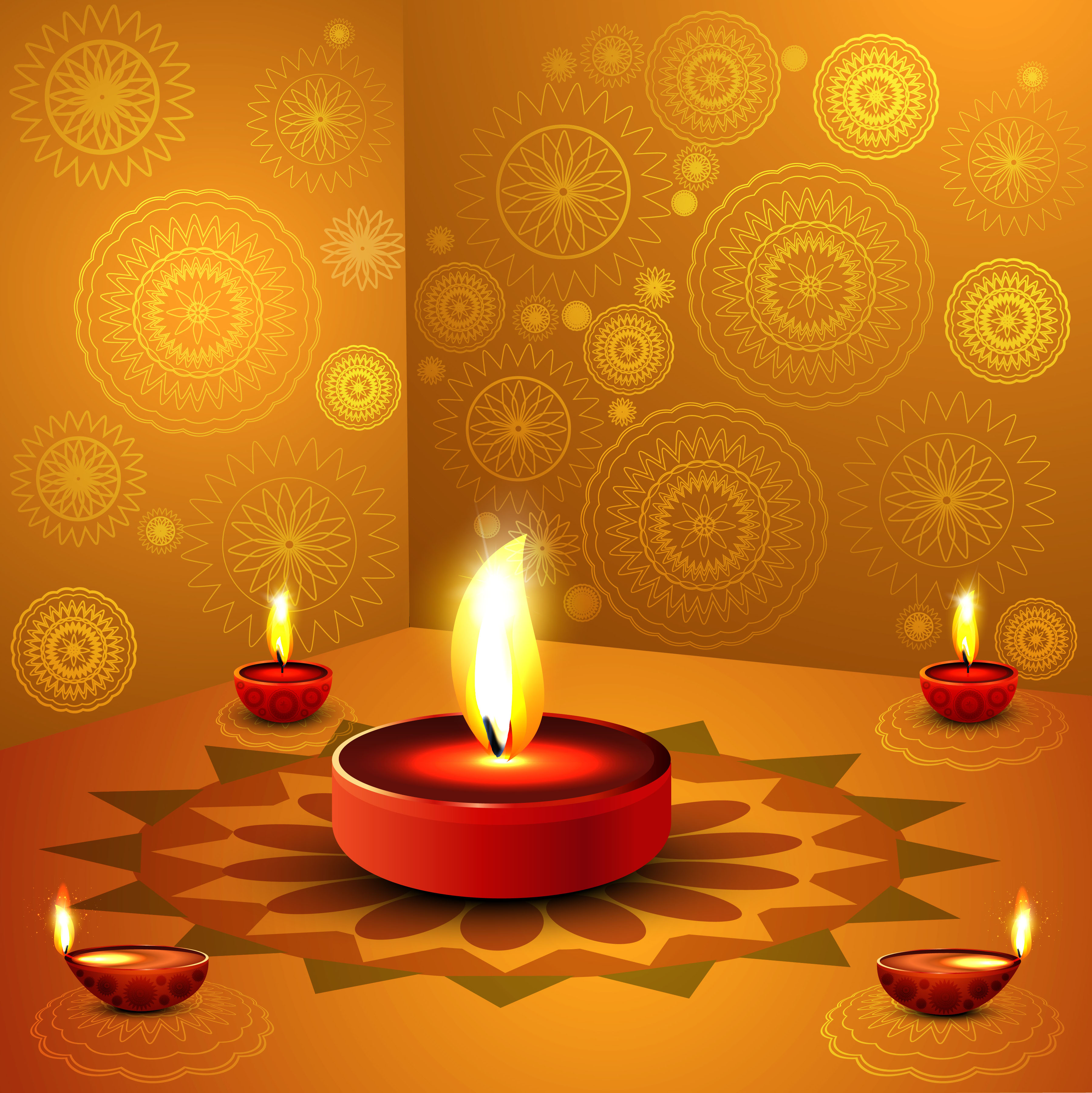 happy diwali background