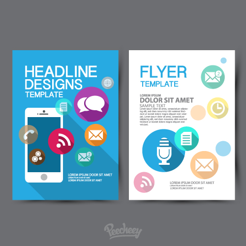 design of a template flyer