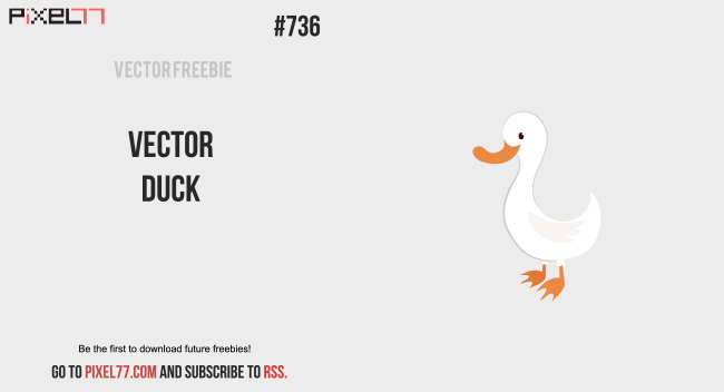 free vector duck