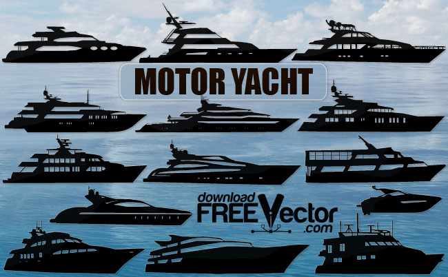 vector motor yacht