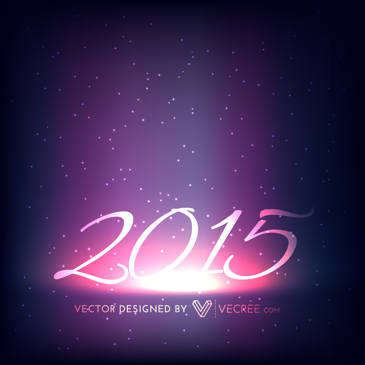 2015 happy new year free vector