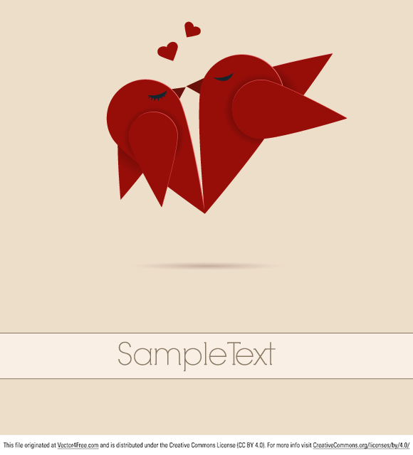 vector lovebirds