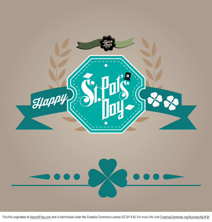 st patricks day vector