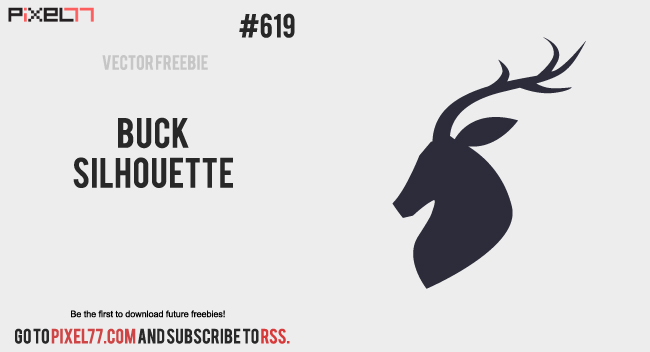 buck vector silhouette