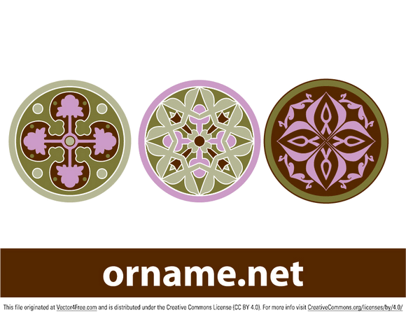 round ornaments