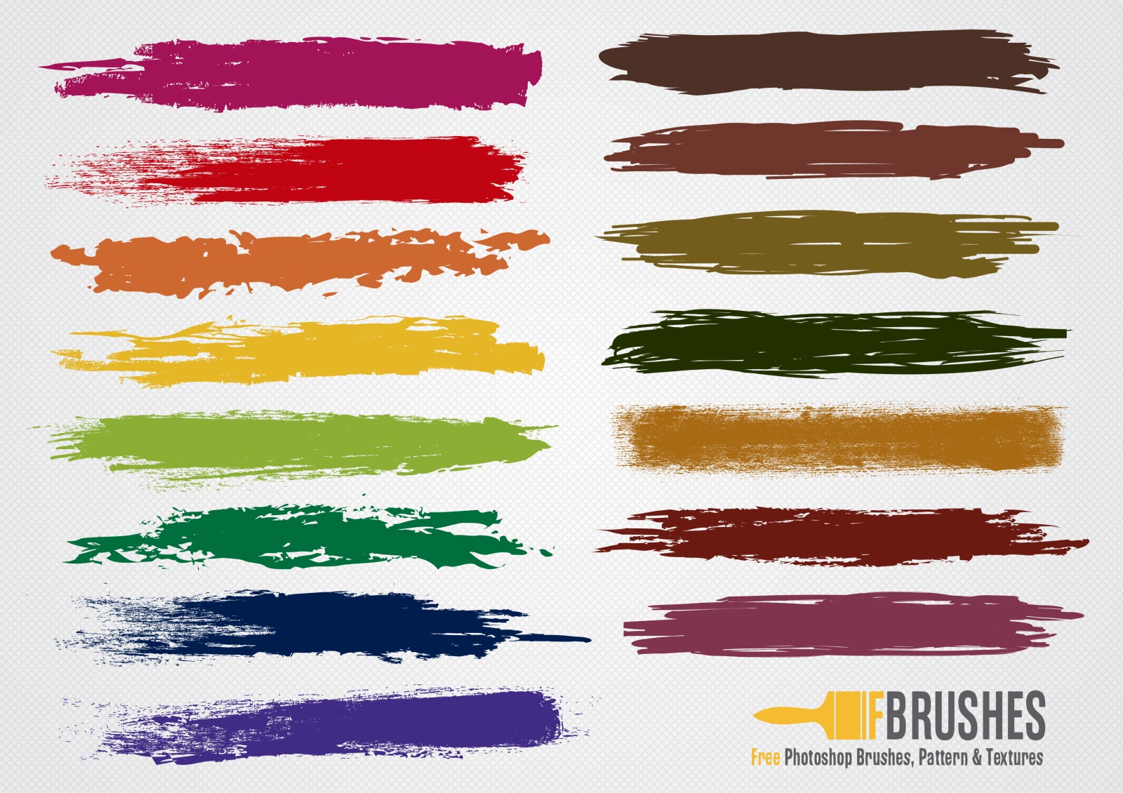 colorful brush vectors