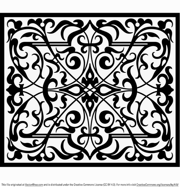 decorative ornamental panel