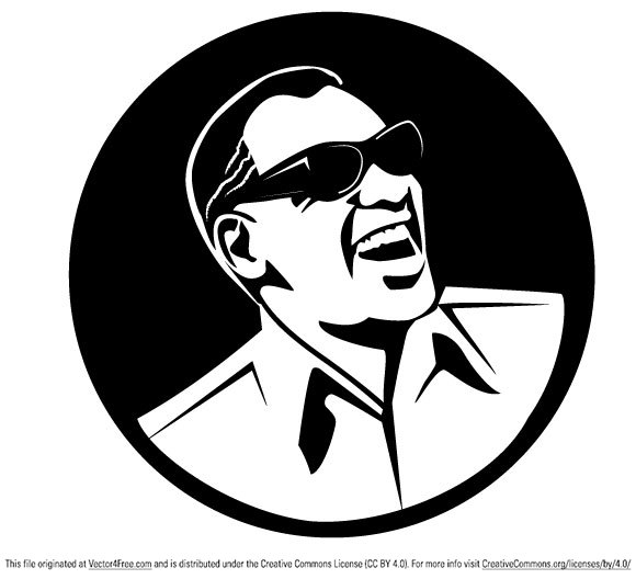 ray charles portrait