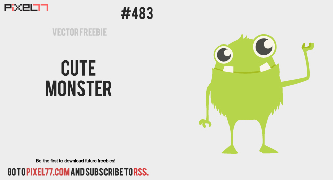 cute monster vector