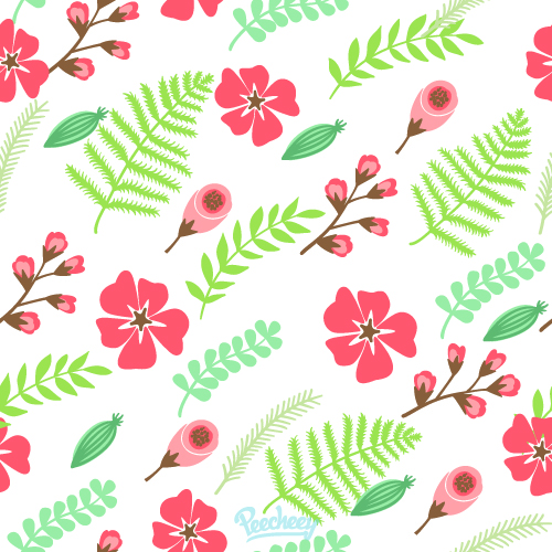 flower seamless background