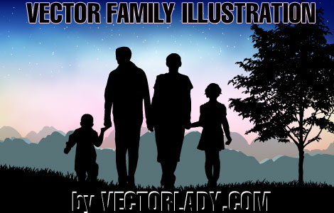 family silhouette