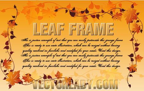 leaf frame