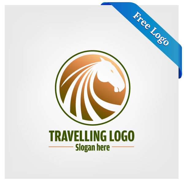 free vector travelling logo