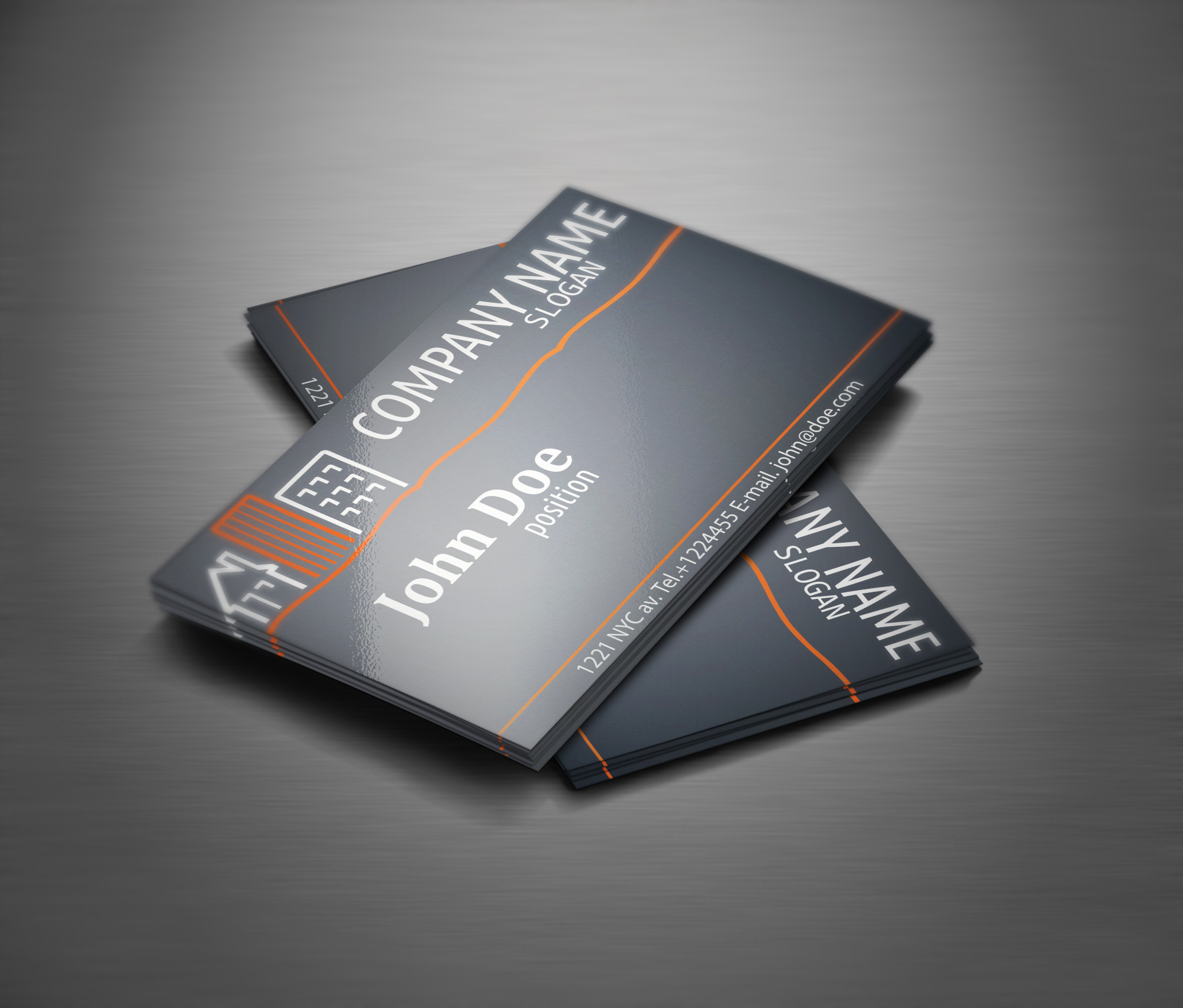 real estate business card free template