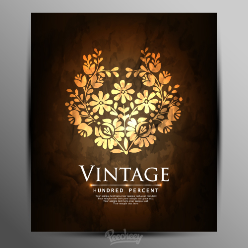 vintage card design