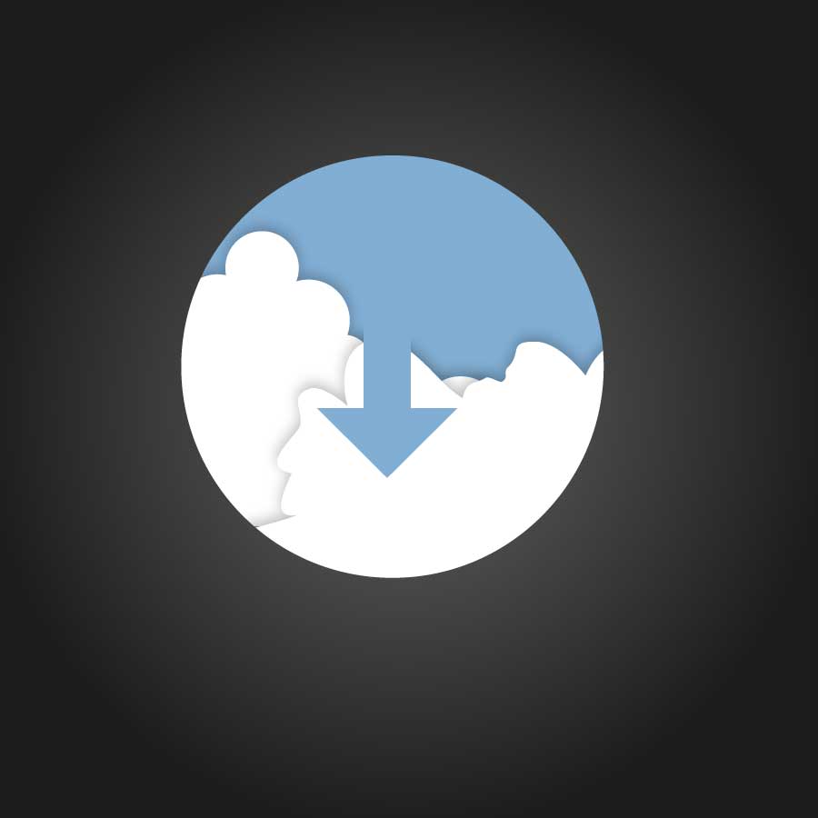 cloud download icon