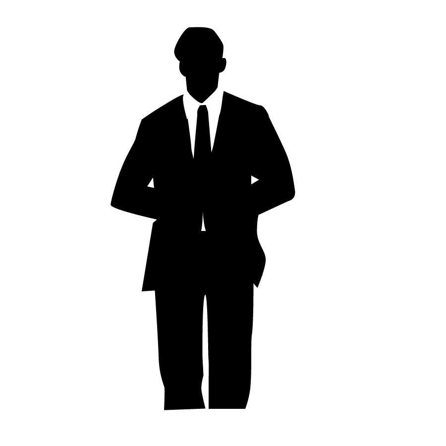 business man stylised