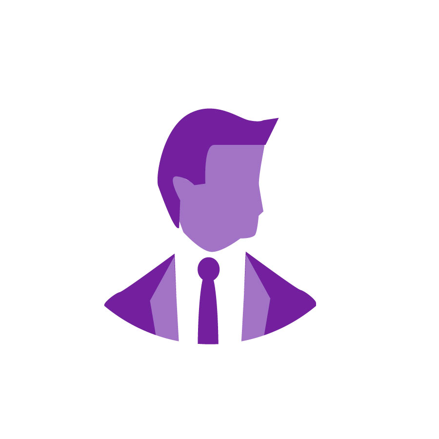 corporate head icon