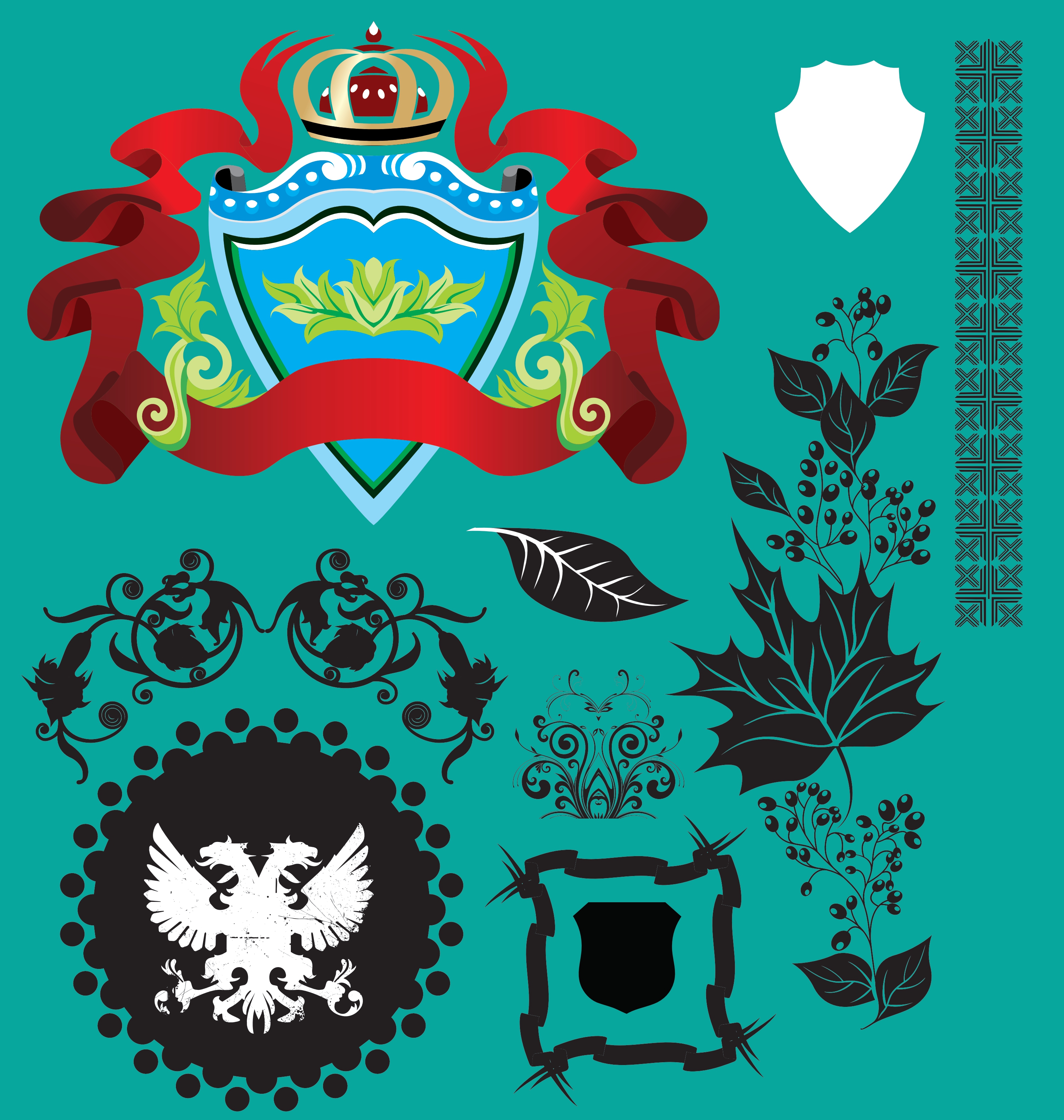 heraldry vector