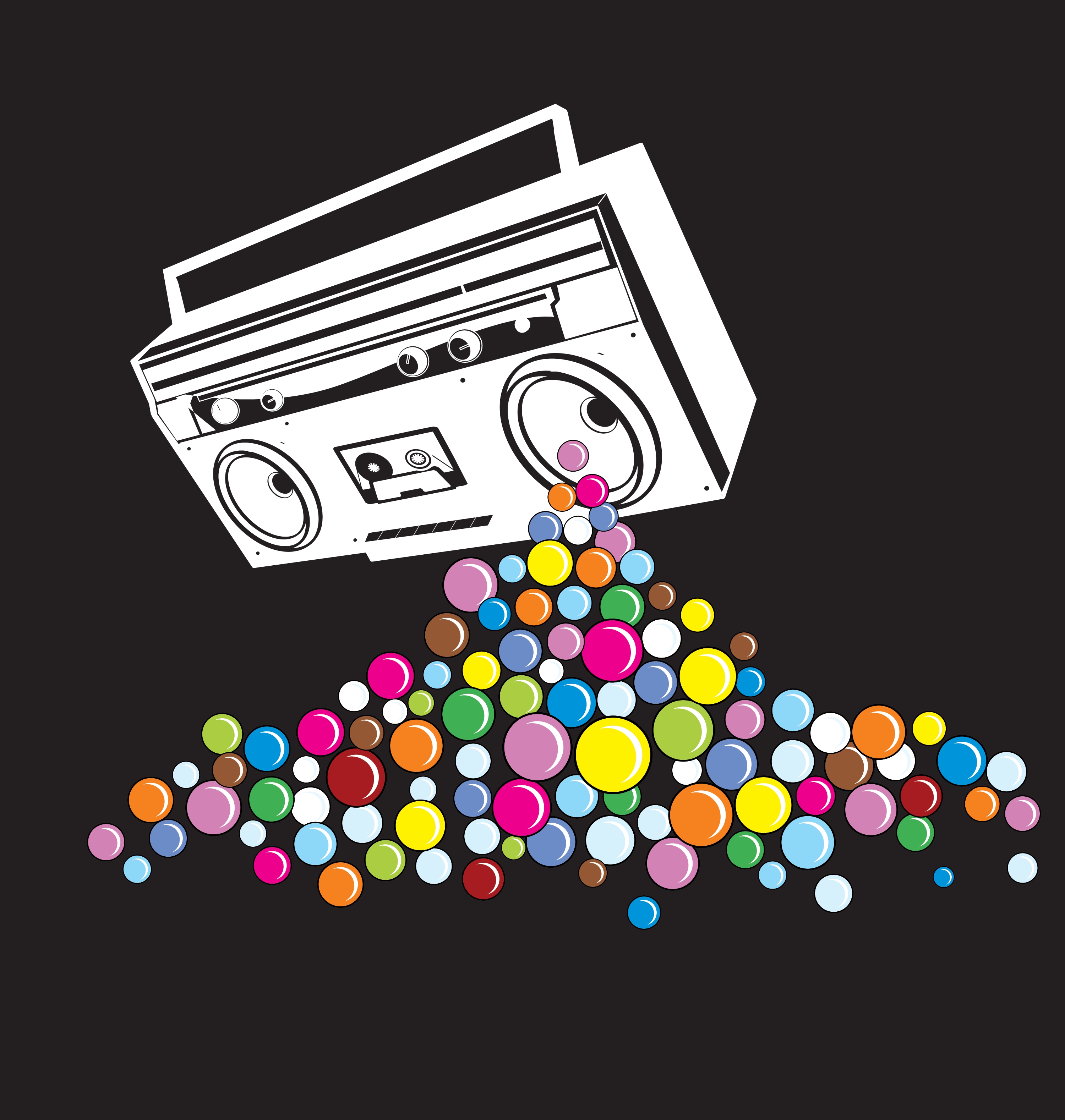 music pop vector