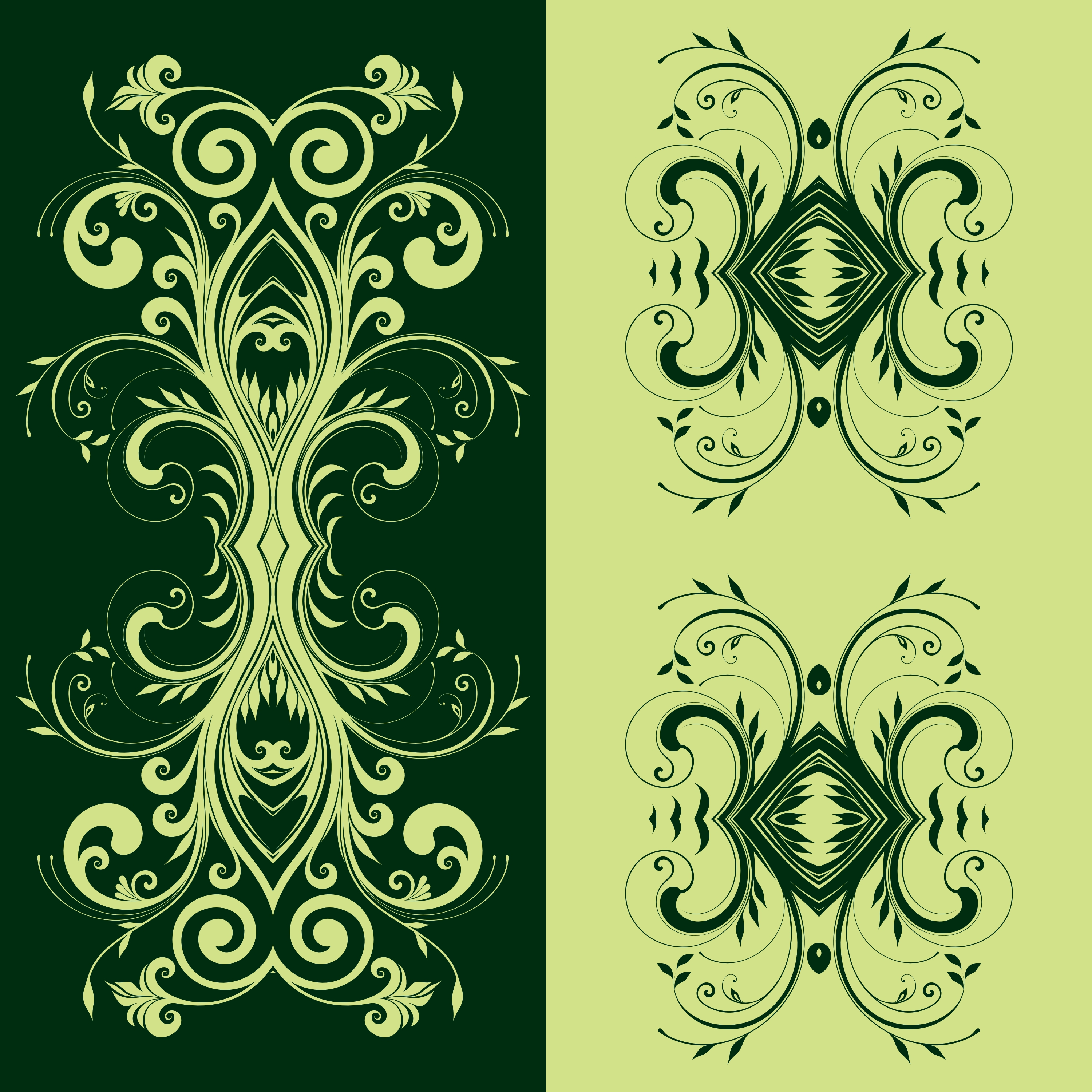 floral element vector