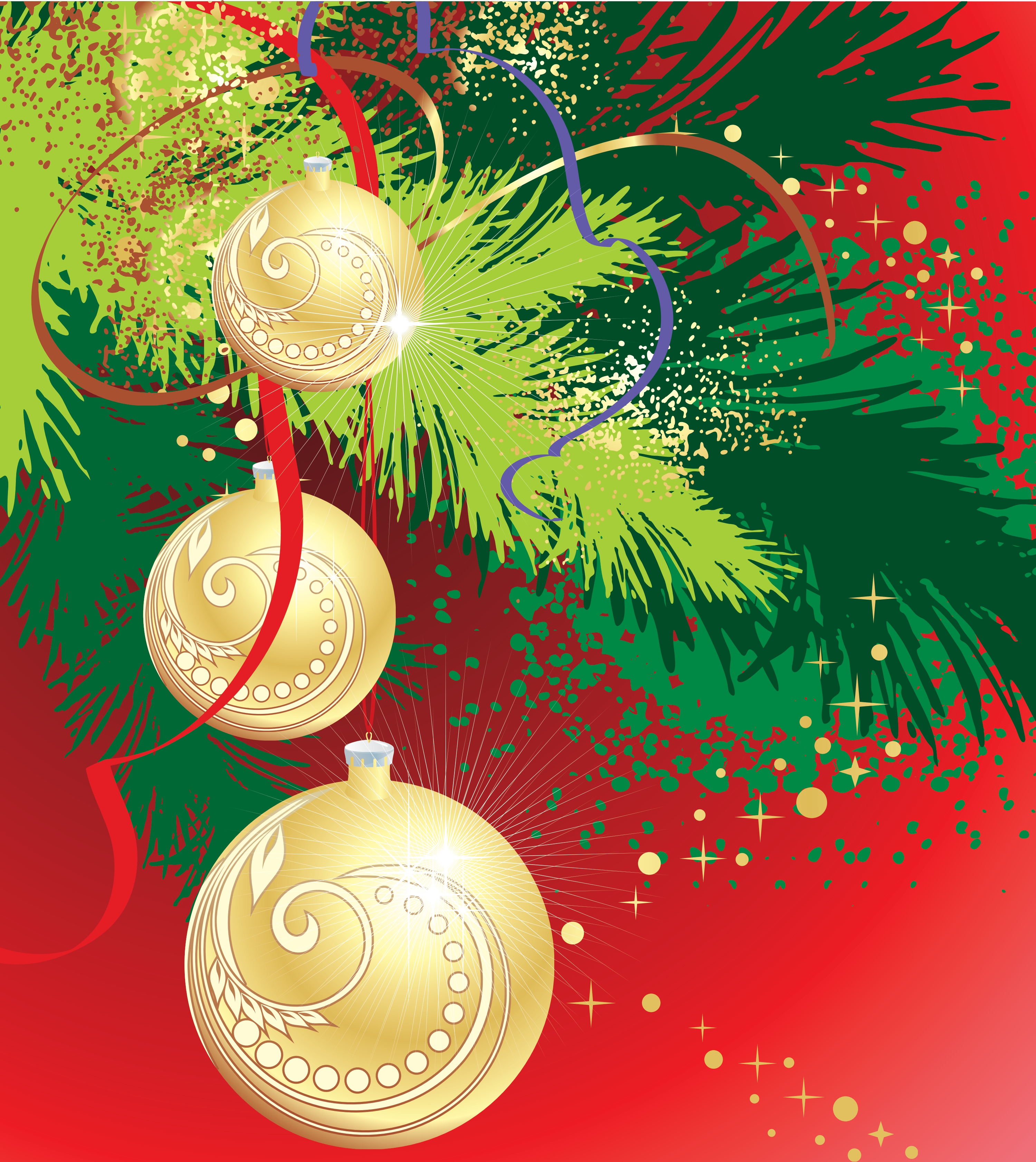 xmas background vector