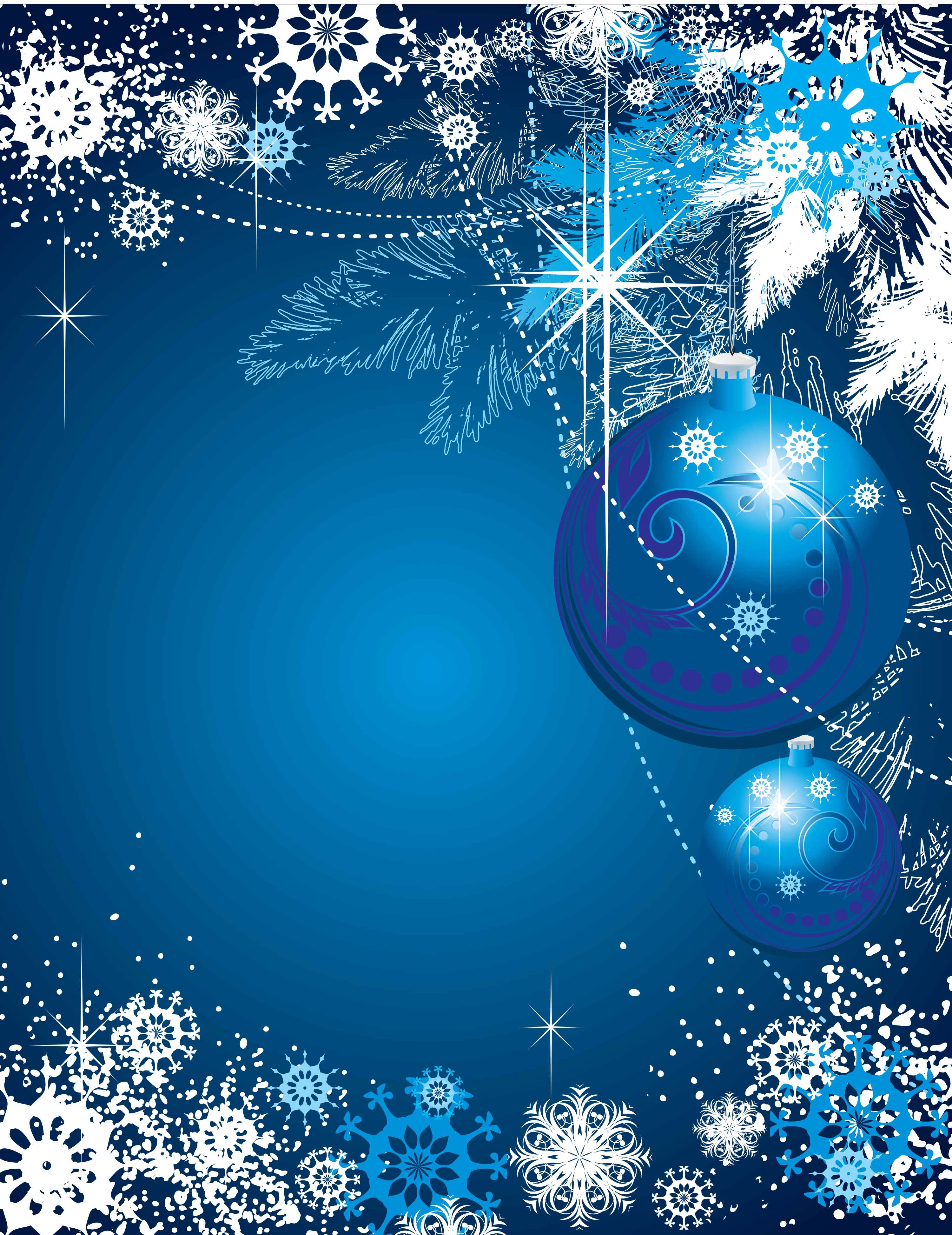 snowflakes background vector